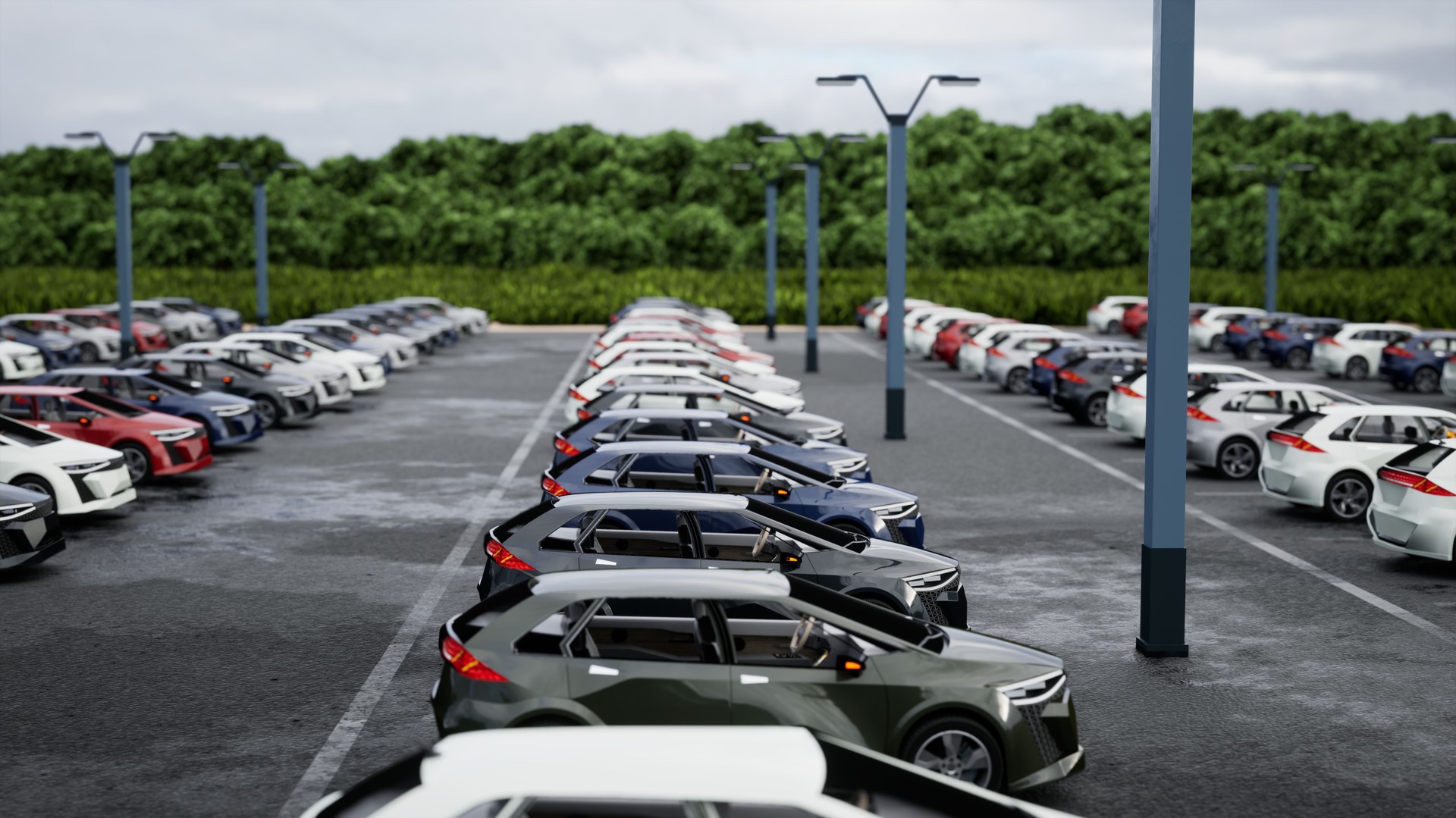 Service de transport économique de voiture par porte-voiture